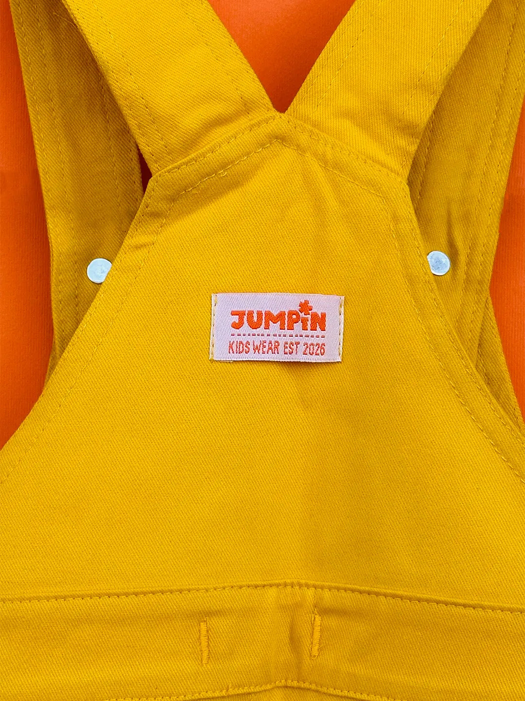 Yellow jumpsuit unisex - Gbardine