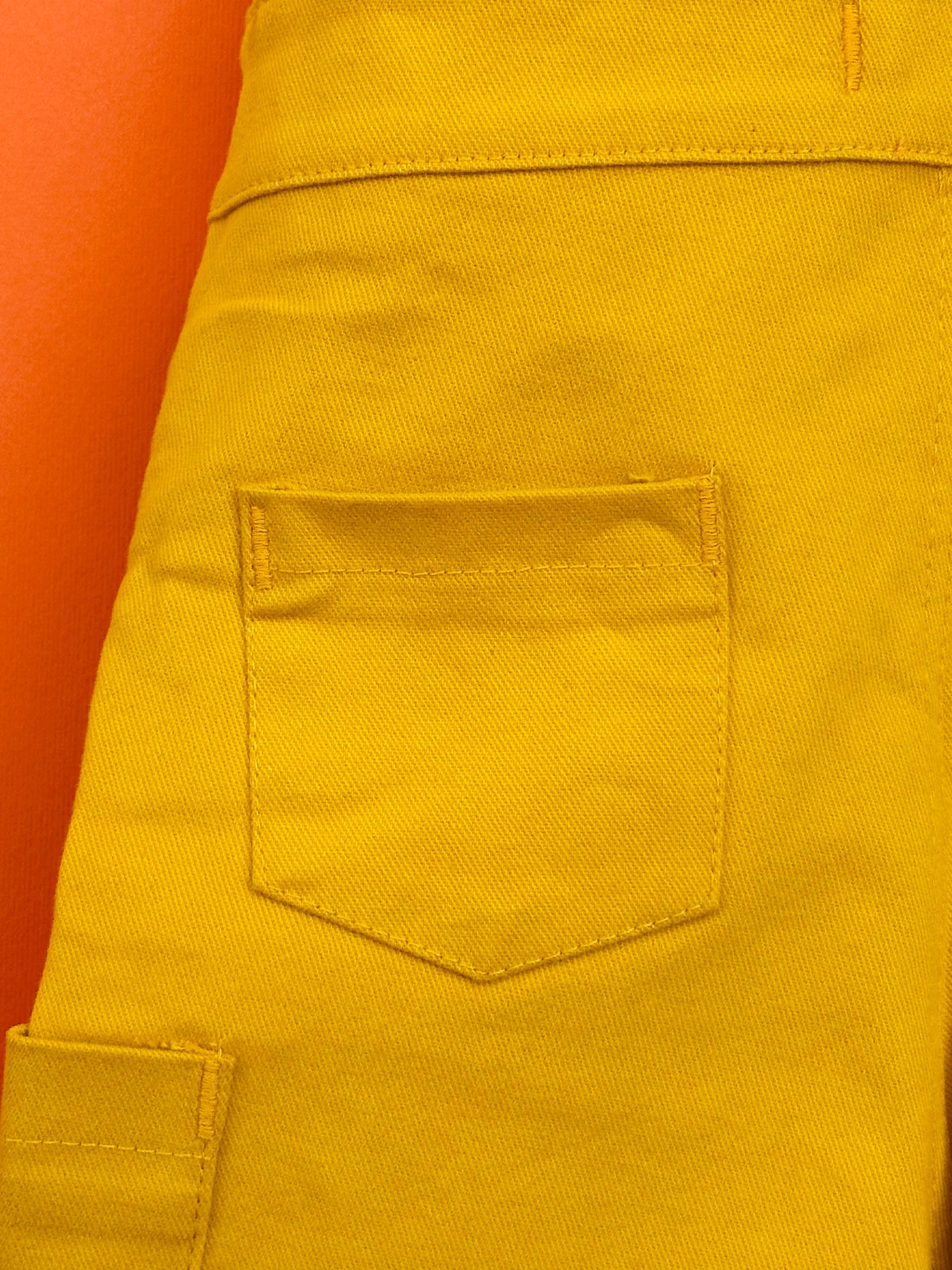 Yellow jumpsuit unisex - Gbardine