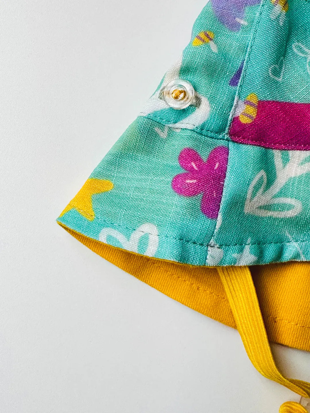 Reversible hat - Little Flowers